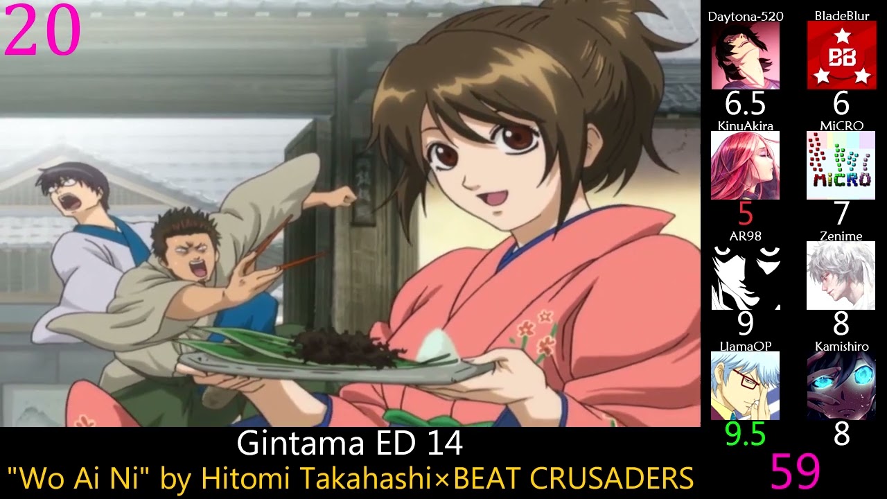 Top Gintama Endings (Party Rank) (Reupload)