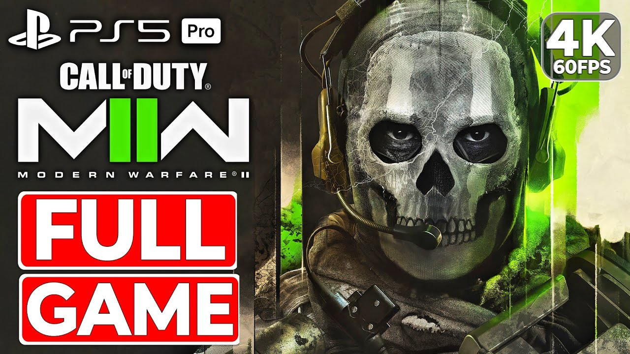 CALL OF DUTY MODERN WARFARE 2 Gameplay Walkthrough FULL GAME [4K 60FPS PS5 PRO] - No Commentary