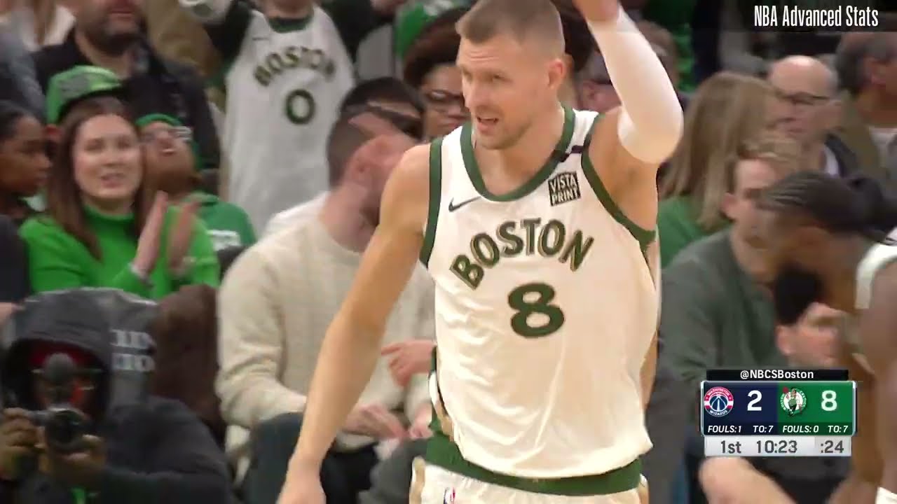 Kristaps Porzingis 34 pts 11 reb 1 blk vs Washington Wizards | 2024-02-09