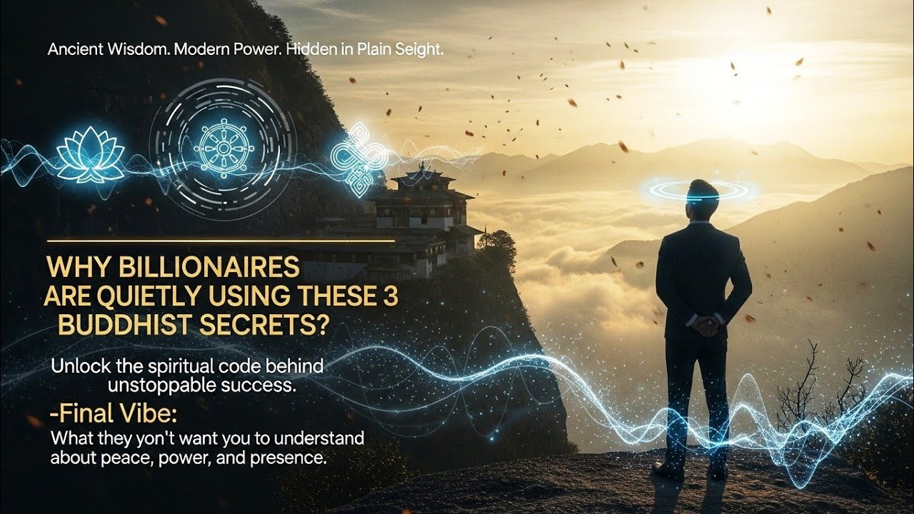Why Billionaires Are Quietly Using These 3 Buddhist Secrets?