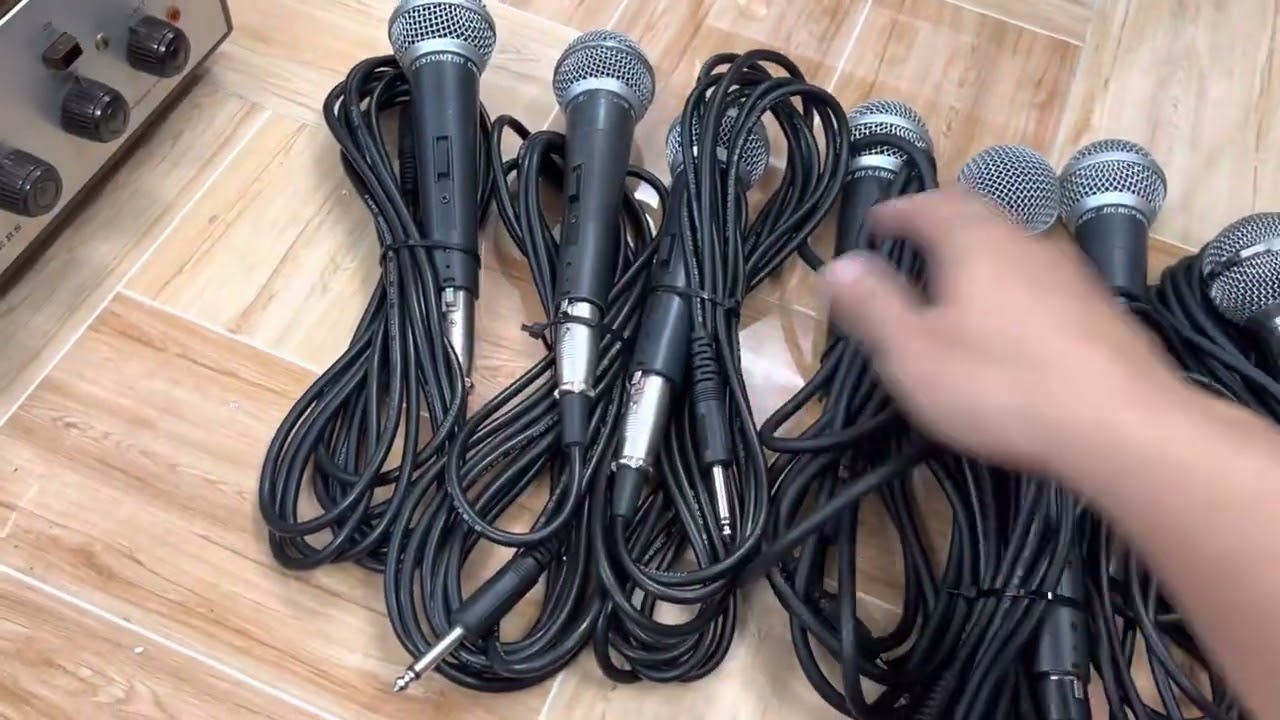 Micro c&oacute; d&acirc;y Nhật xịn d&acirc;y zin theo mic tiếng cực hay, audio AG 0916517912