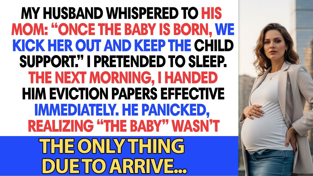 My Husband Whispered To His Mom: “Once The Baby Is Born, We Kick Her Out And Keep The