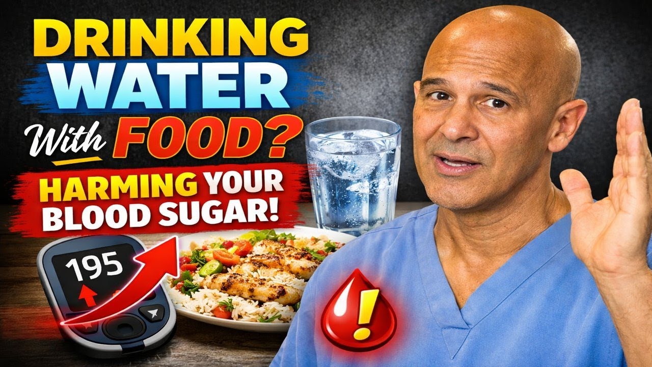 Why Drinking Water With Food May Be Harming Your Blood Sugar | Dr. Mandell