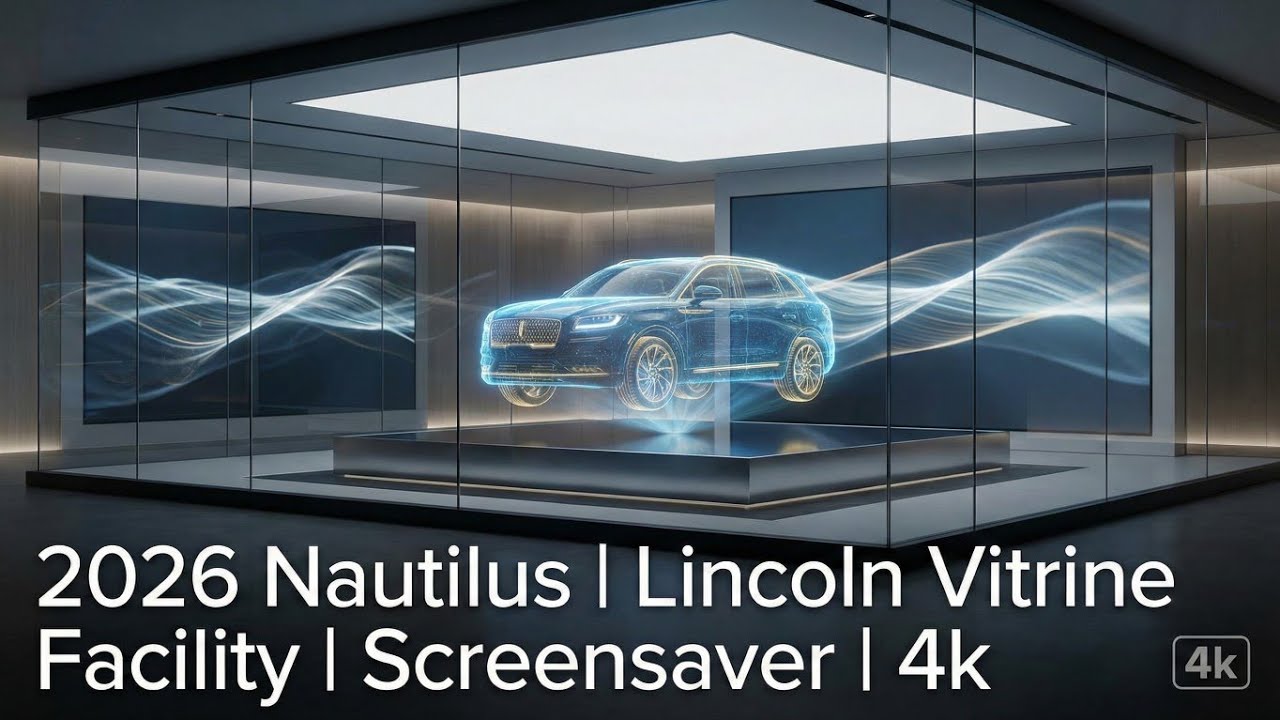 2026 Nautilus | Lincoln Vitrine Facility | Screensaver | 4k