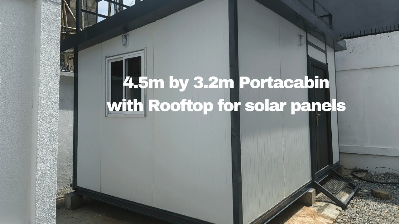 Portacabin Made In Nigeria. 4.5m By 3.2m Portable Cabin Built To Customer Requirements.