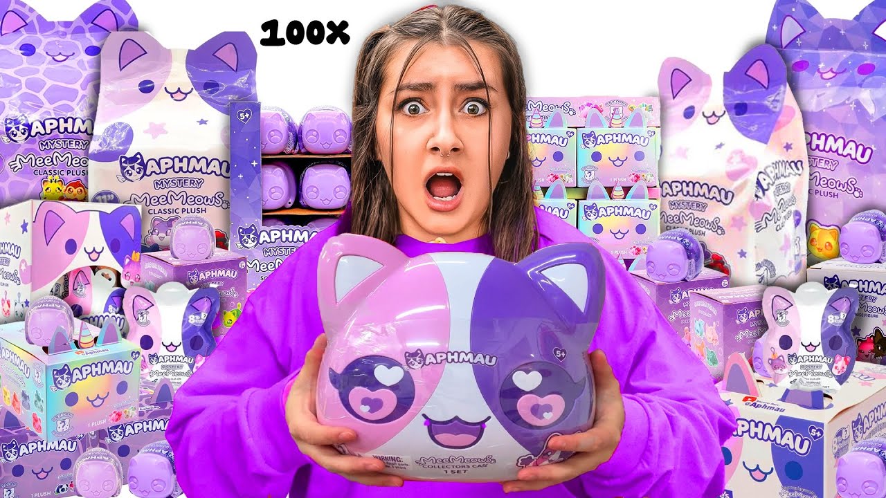 Unboxing 100 *MYSTERY* Aphmau Toys!😱 (RARE FINDS)