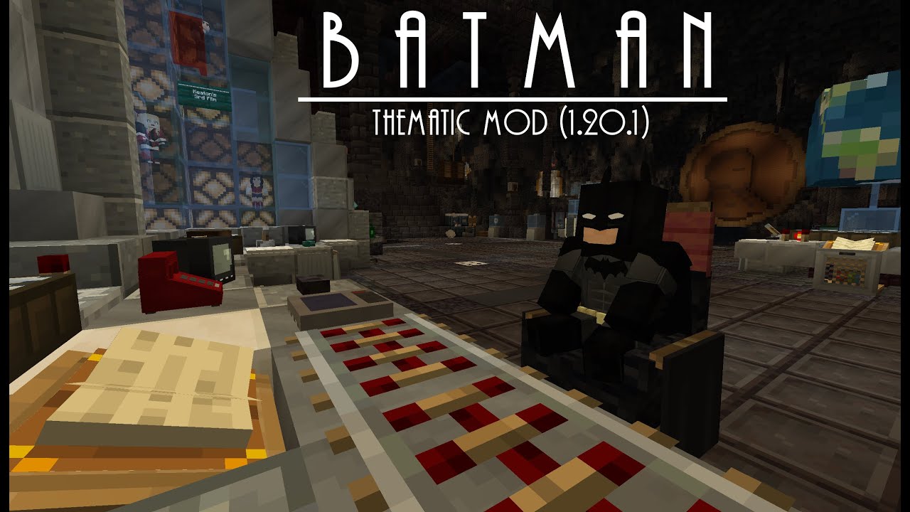 BATMAN IN MINECRAFT | Thematic Video Series