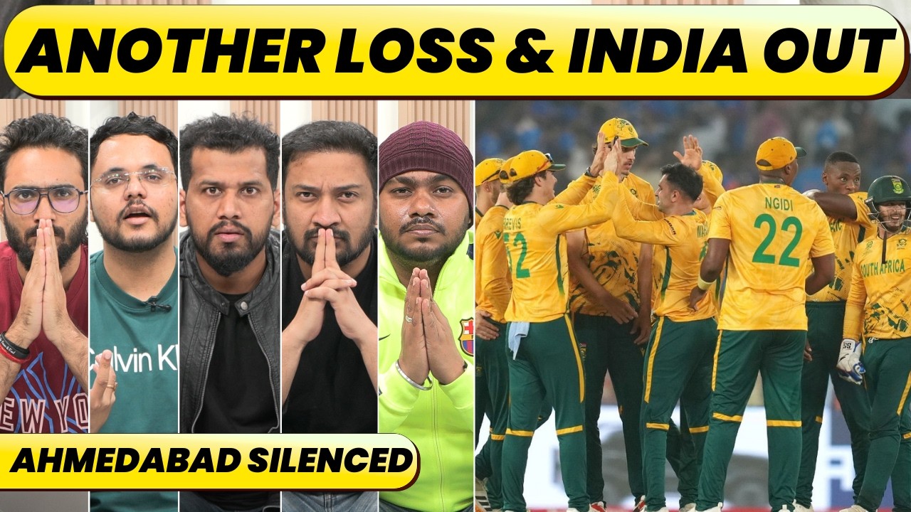 🔴INDIA VS SA: WIN & SEMIS DONE, NO AXAR, SA BAT 1ST. REVENGE MATCH, CHOKE TIME?