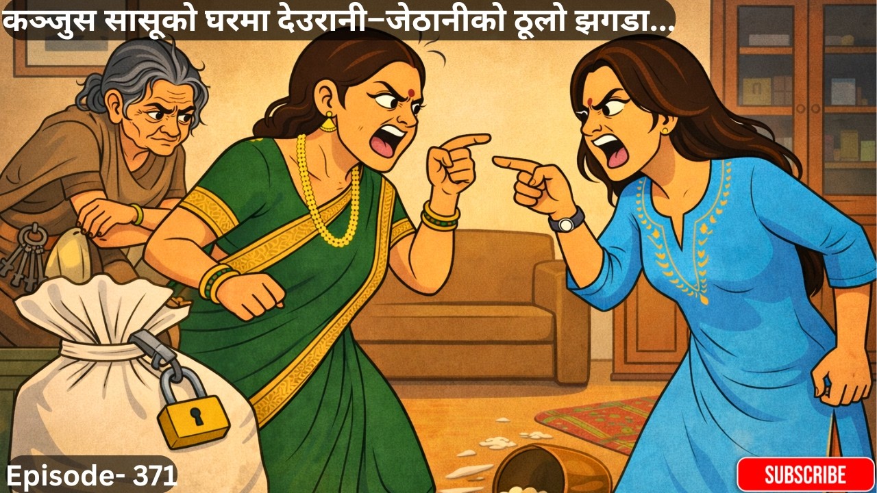 कञ्जुस सासूको घरमा देउरानी–जेठानीको ठूलो झगडा...Episode- 371 #sasubuhari #kanjush #deuranijethani