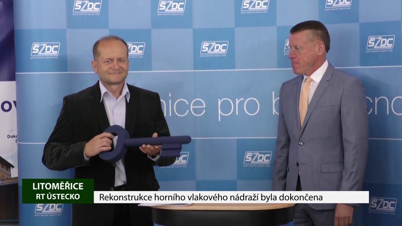 LITOMĚŘICE: Rekonstrukce horního vlakového nádraží byla dokončena