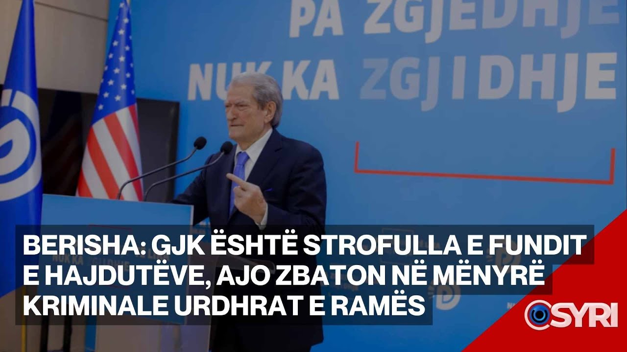 Lideri i PD, Sali Berisha deklaratë për mediat