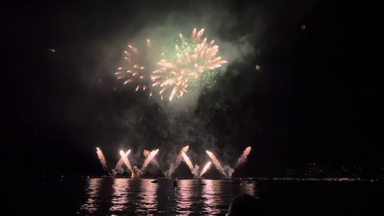 Fuochi d’artificio Lugano 2024