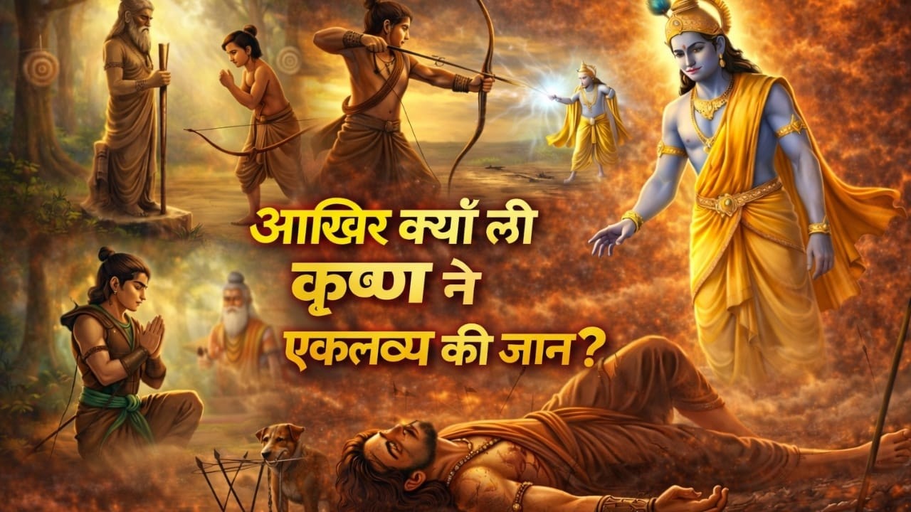 महाभारत का सबसे दर्दनाक रहस्य – एकलव्य की असली कहानी