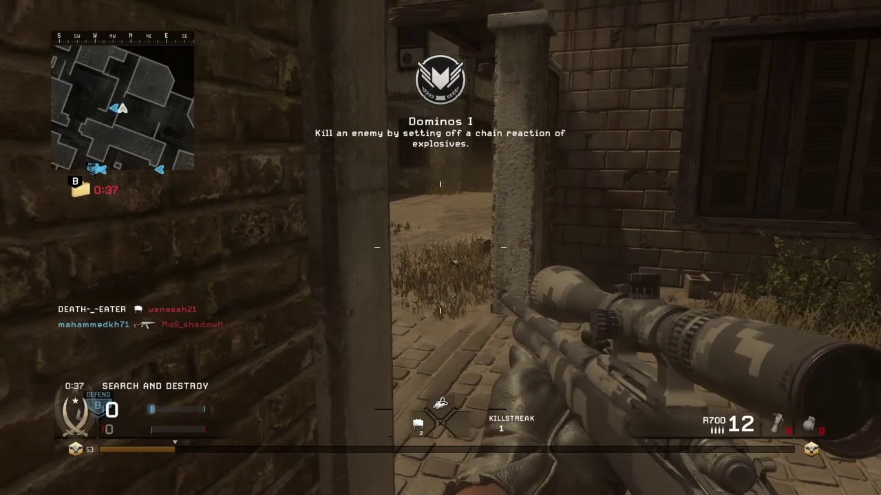 Cod4 explosive chain reaction kill