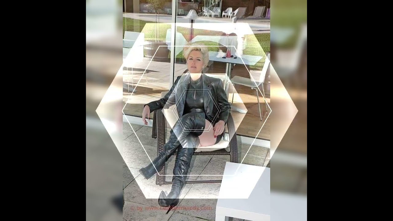 High-Shine Leather Long Boots Vs. Skirts Dresses & leggings Outfit ideas for girls #trendingfashion