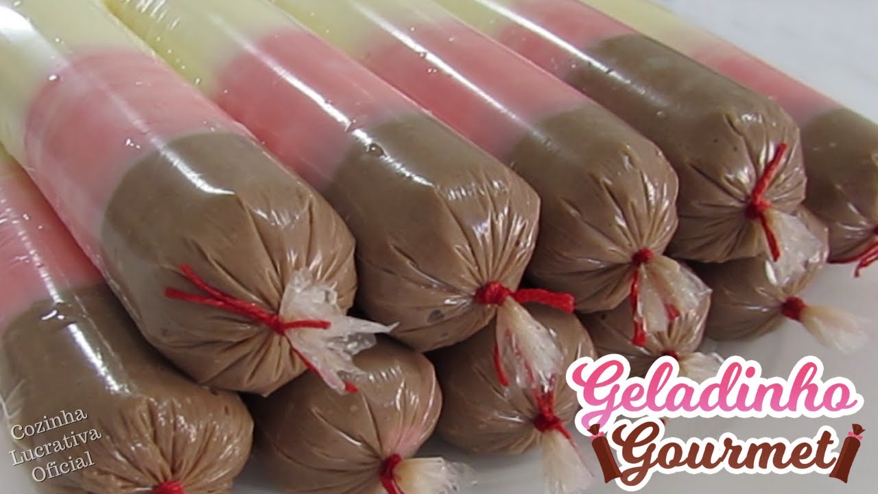 GELADINHO GOURMET NAPOLITANO SEM SEGREDO /RECEITA EXCLUSIVA PASSO A PASSO