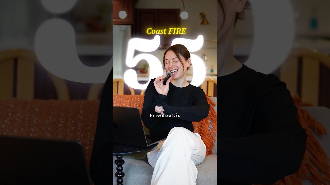Я нажал &laquo;Coast FIRE&raquo;, чтобы выйти на пенсию в 55 лет!!!! 📈💰