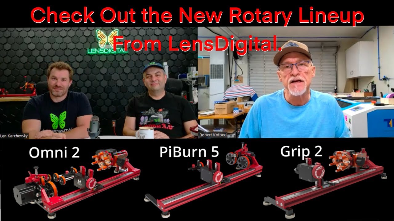 Don't Miss Out: LensDigital (PiBurn's) Latest Rotary Lineup