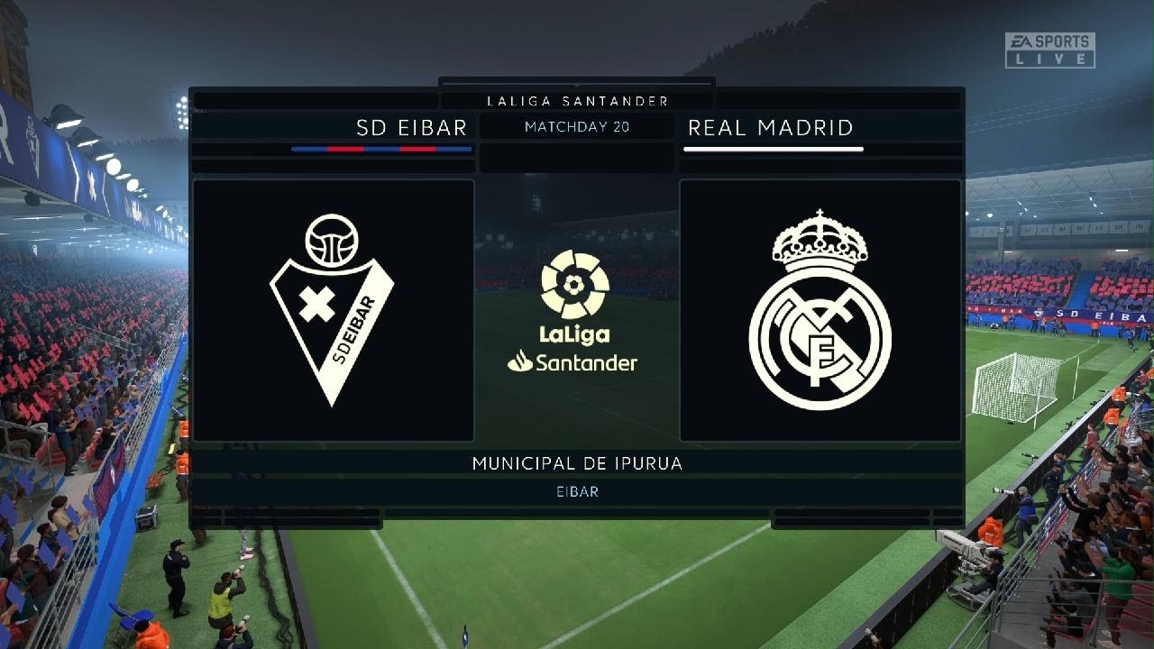 FIFA 22: SD Eibar vs Real Madrid