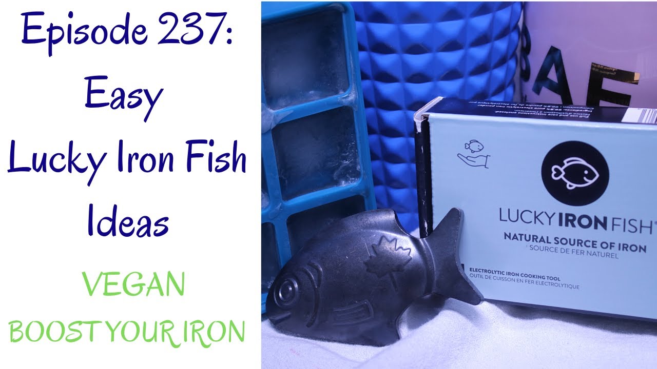Easy Lucky Iron Fish Ideas // Vegan // Boost Your Iron!
