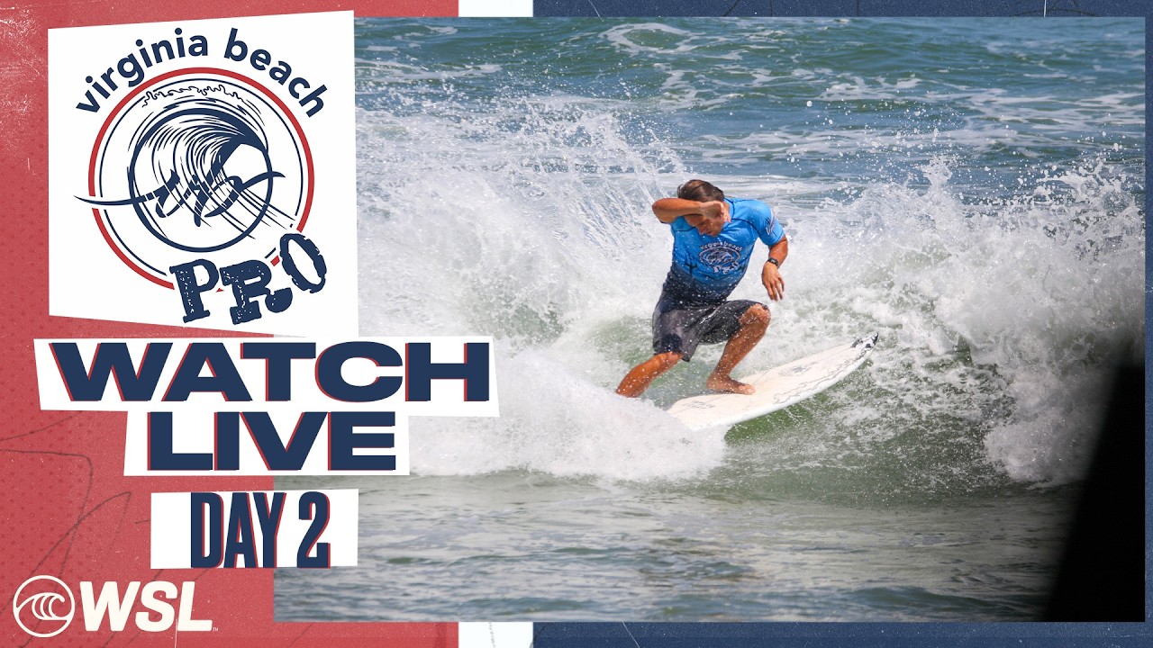 🔴LIVE - Virginia Beach Pro Presented by Coastal Edge ECSC - Day 2