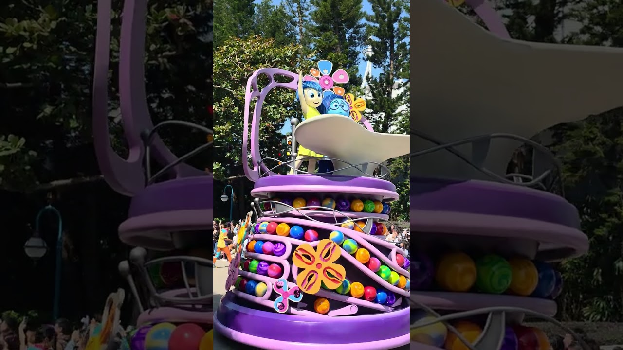 Friendtastic parade at Hongkong disneyland