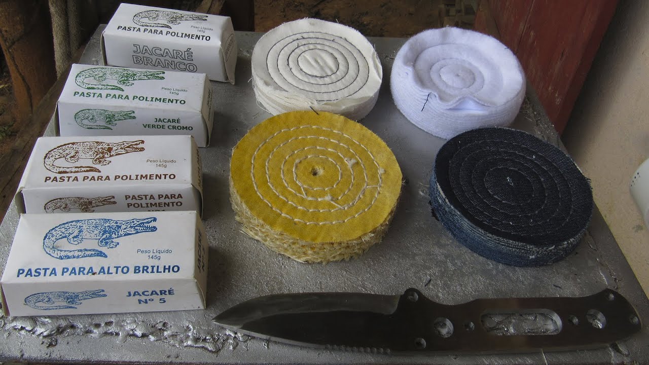 Tudo sobre polimento de facas. Cutelaria Fácil ep 11