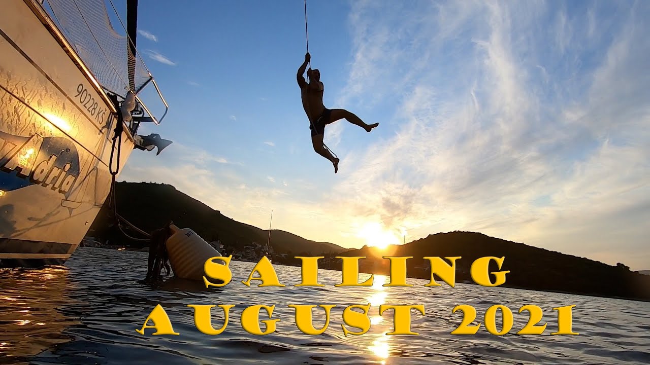 Sailing from Kaštela, August, 2021