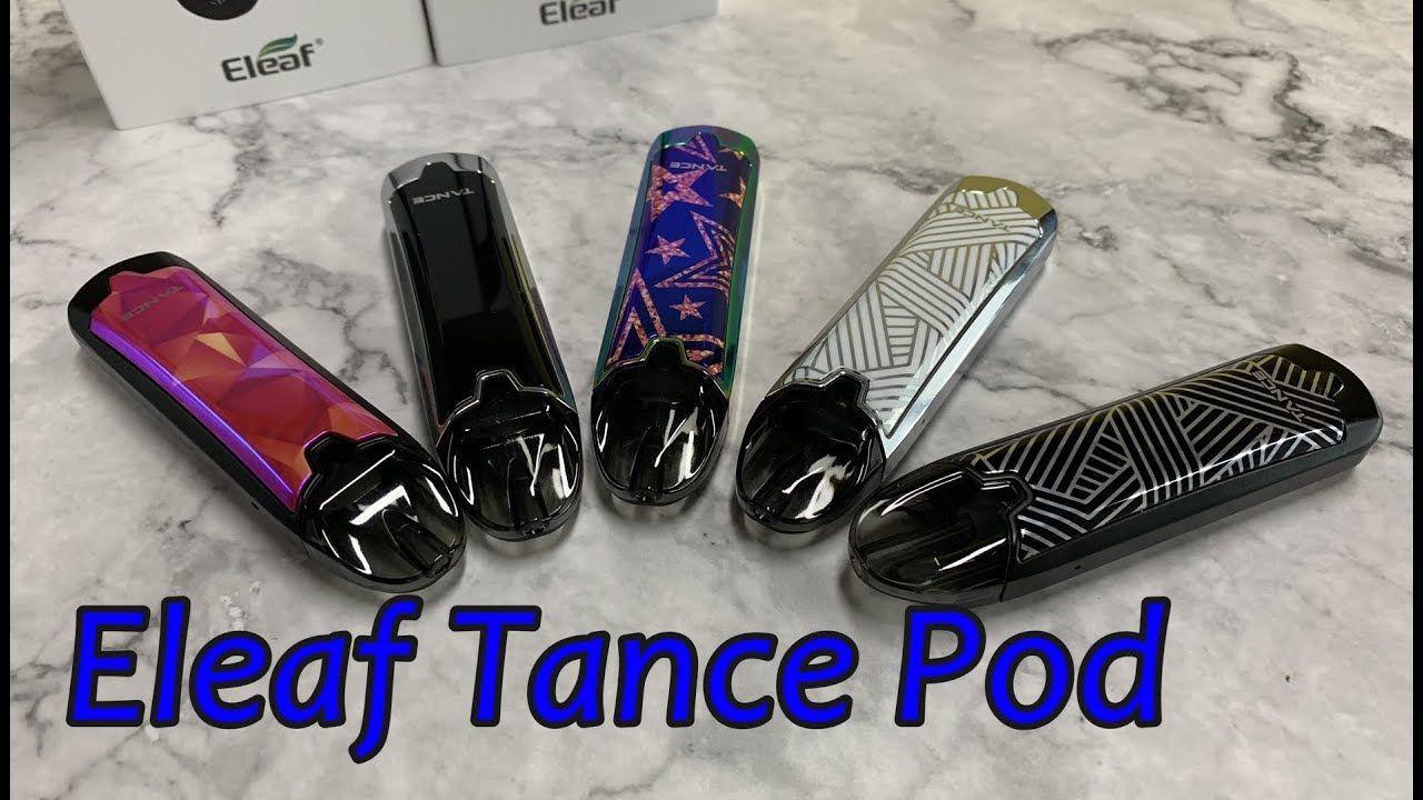 Eleaf Tance Pod System Kit - Vapesourcing unboxing