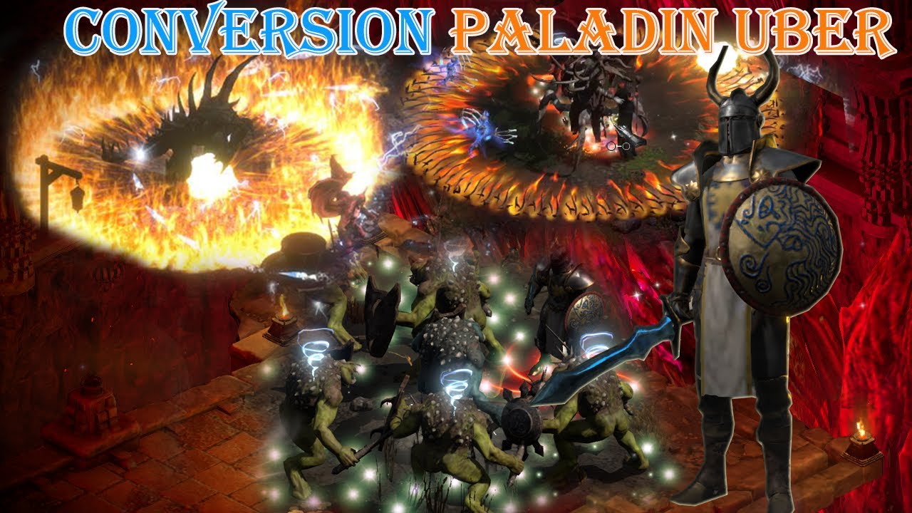 Diablo II Resurrected - Conversion Paladin Build Uber Tristram