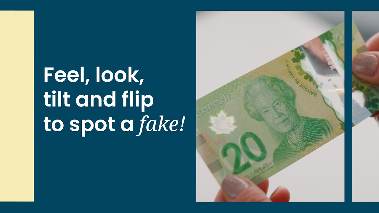 How to spot a fake bank note
