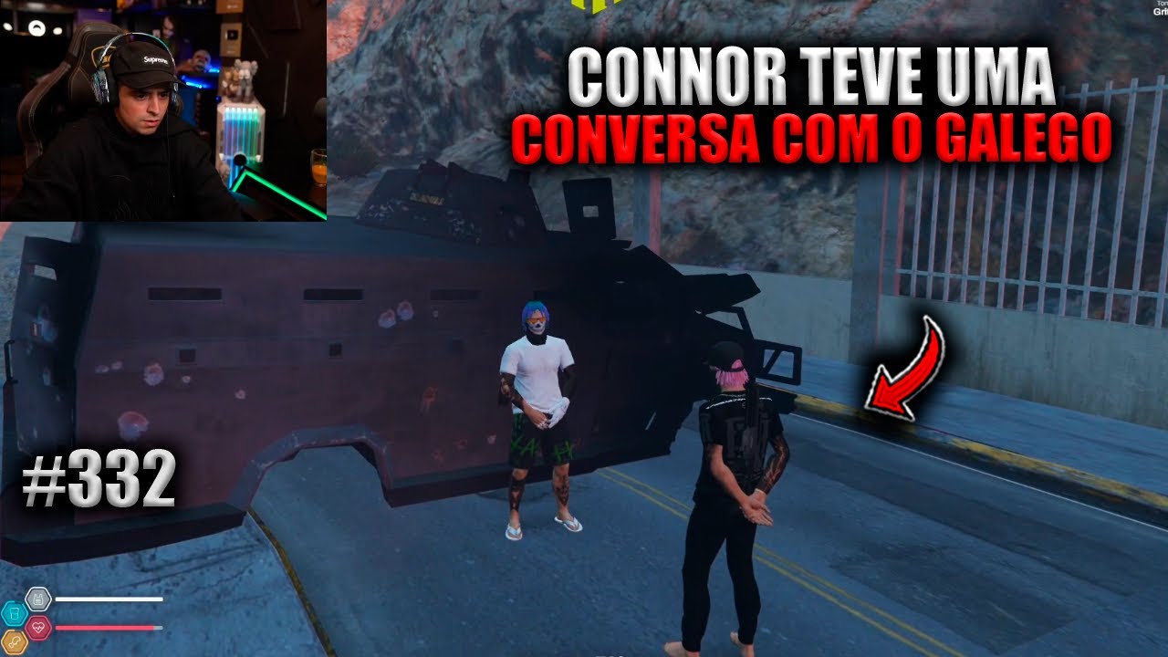 CONNOR TEVE UMA CONVERSA COM O GALEGO! EP 332