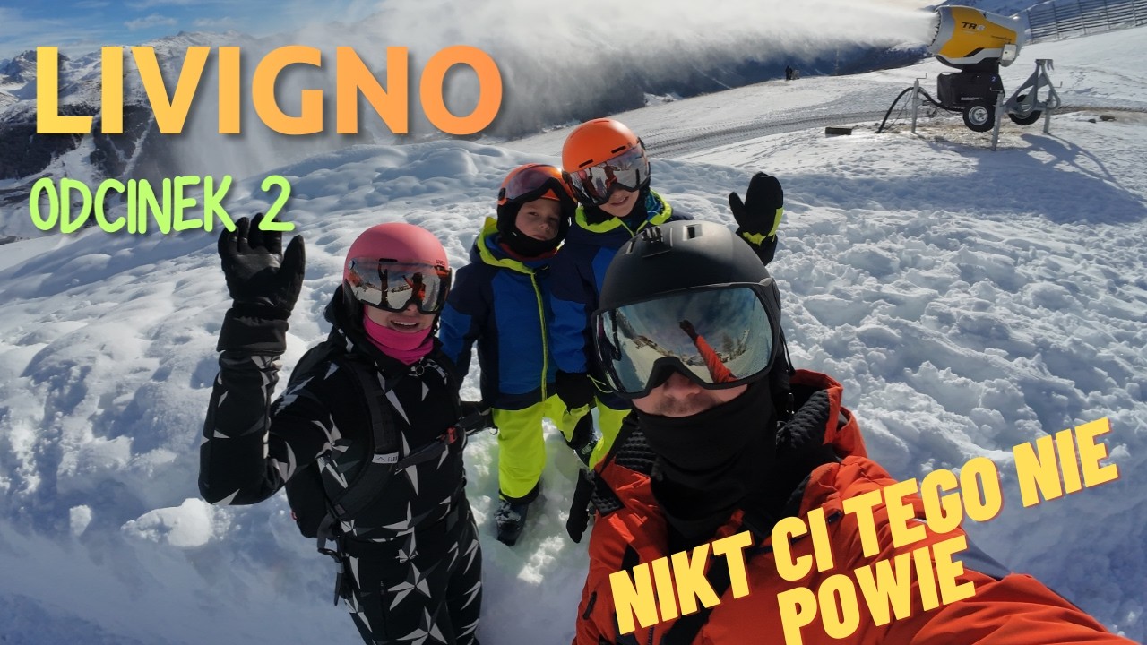 LIVIGNO ❄️ Szalone narty i prawda o stokach! 😱 ODCINEK NR 2 !  ALPY ,WŁOSKA PRZYGODA @RDTRamDamTrip