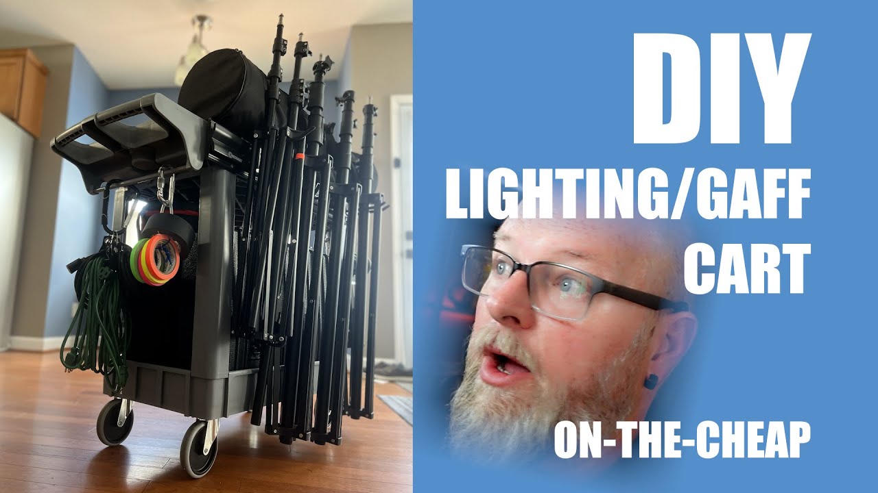 DIY production cart for lighting/gaff on the cheap