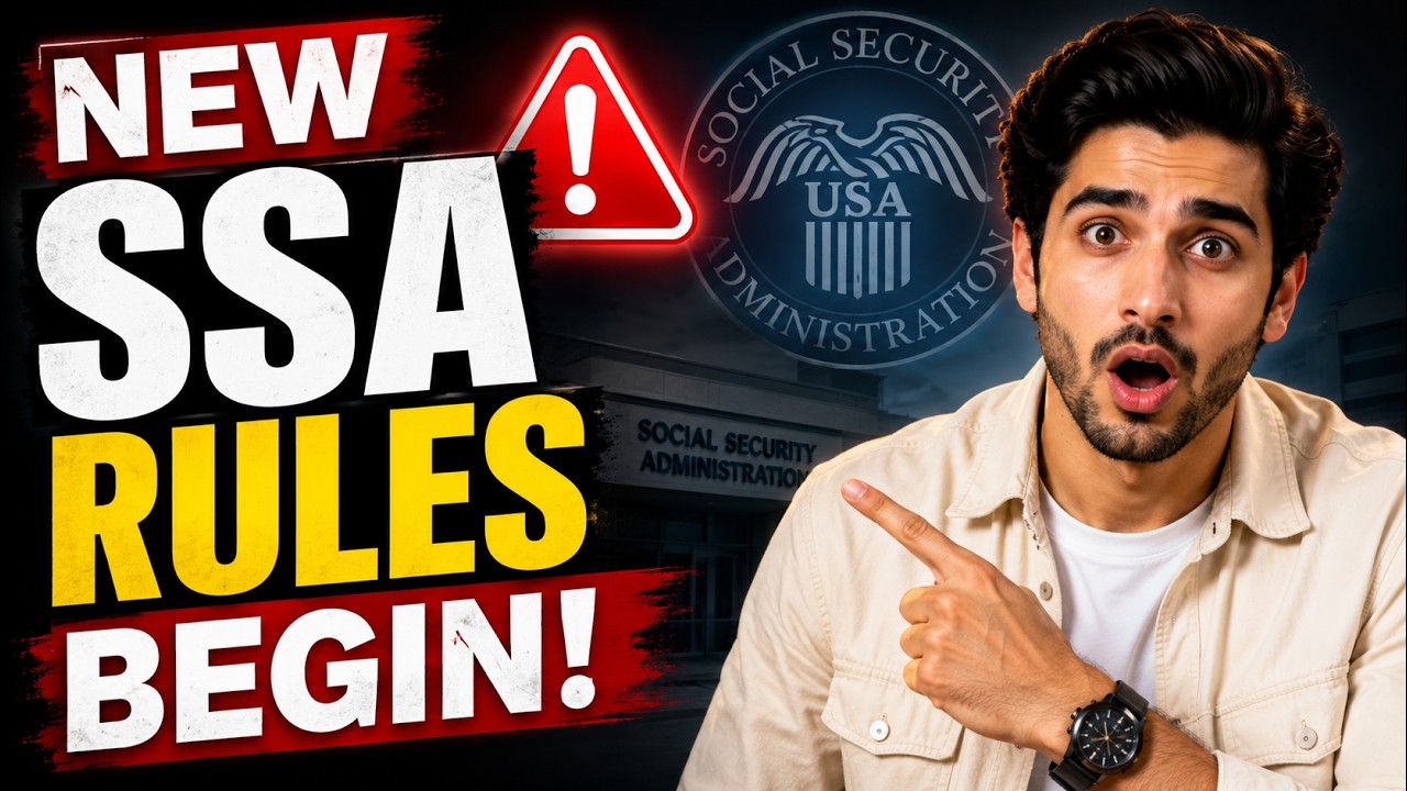 Social Security BENEFITS UPDATE 2026   New SSA Rules Start Now!