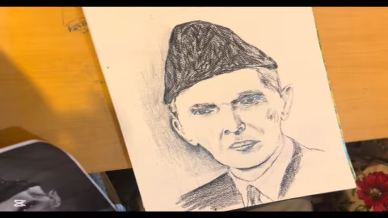 Master Quaid i Azam Drawing in JUST 30 Days
