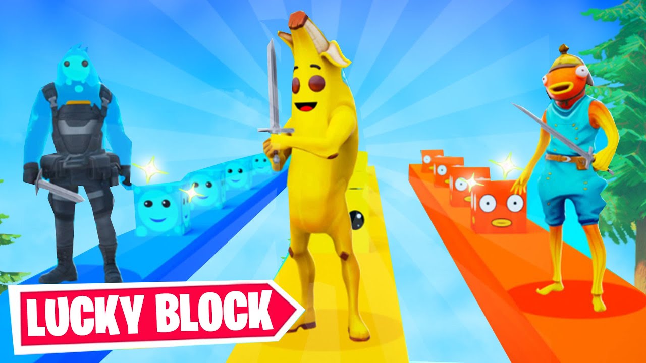 LUCKY BLOCKS BATTLE in Fortnite!