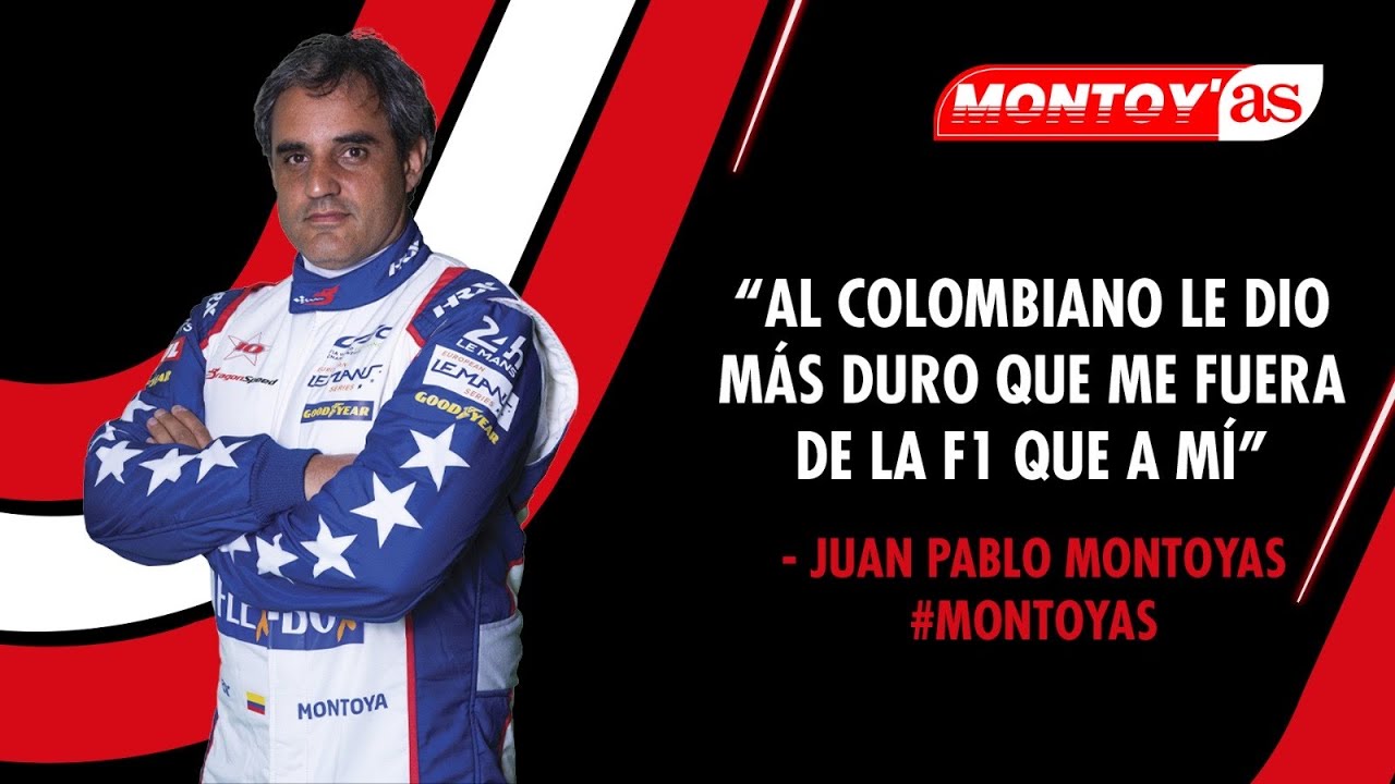 “Al colombiano le dio más duro que me fuera de la F1 que a mí”, Juan Pablo Montoya #MontoyAs