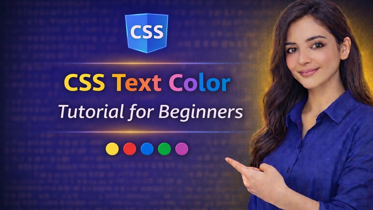 🌈 CSS Text Color Tutorial for Beginners
