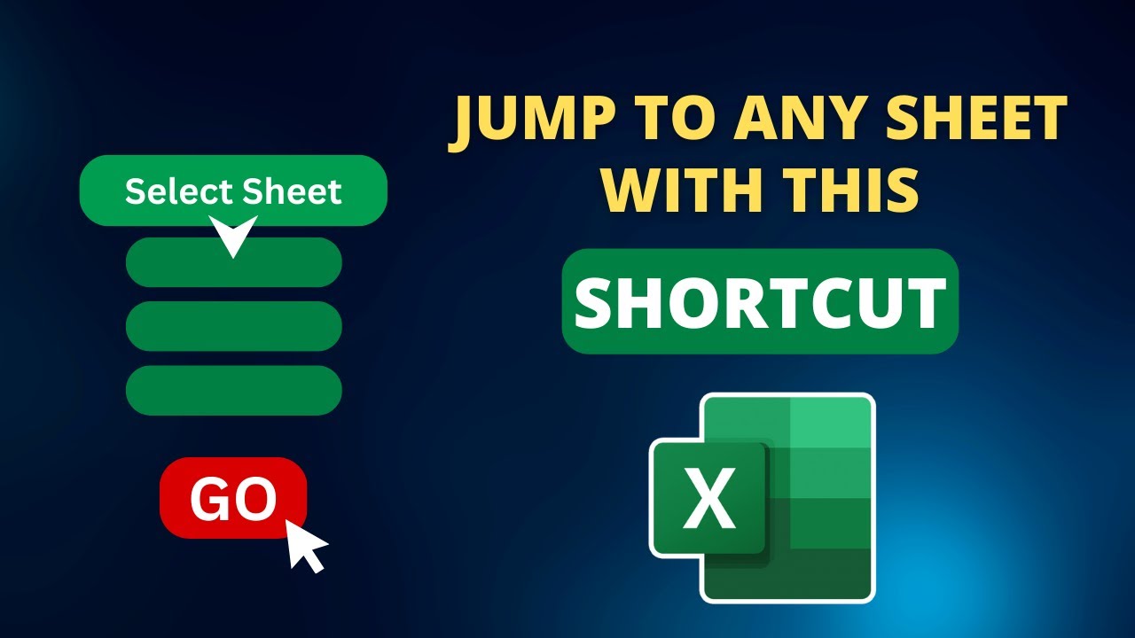 How to Navigate to Worksheets using a Hyperlink Drop-Down Menu in Excel