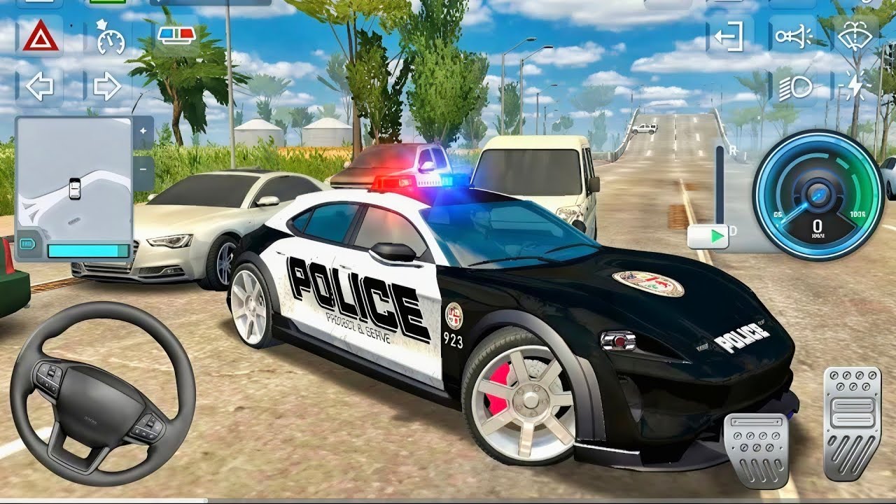 New Police Simulator 2026 - Multi-Storey Police Fastest Chasing in City - Car Game Android GamePlay 