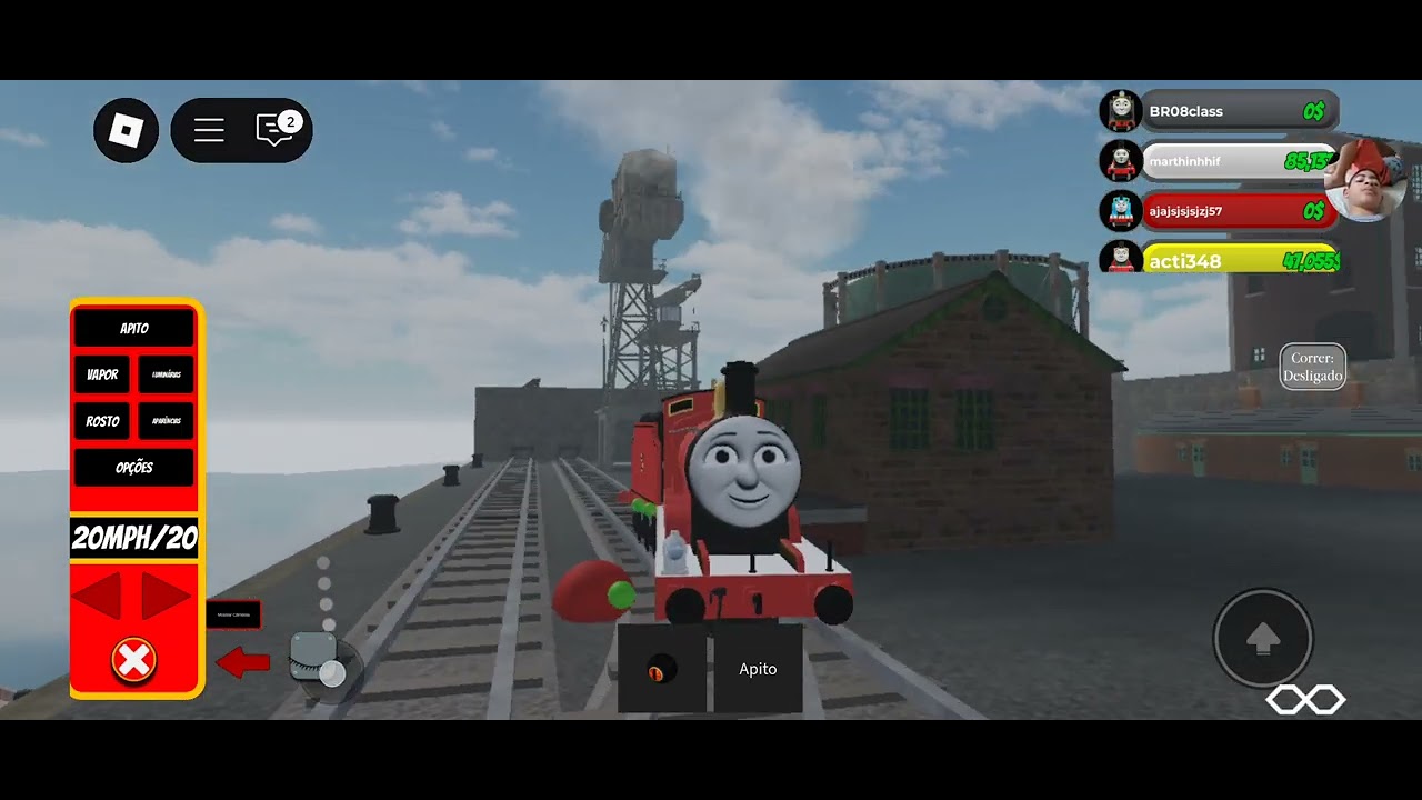 Minha game play no sodor online, a bagunça dos vagões parte 2 