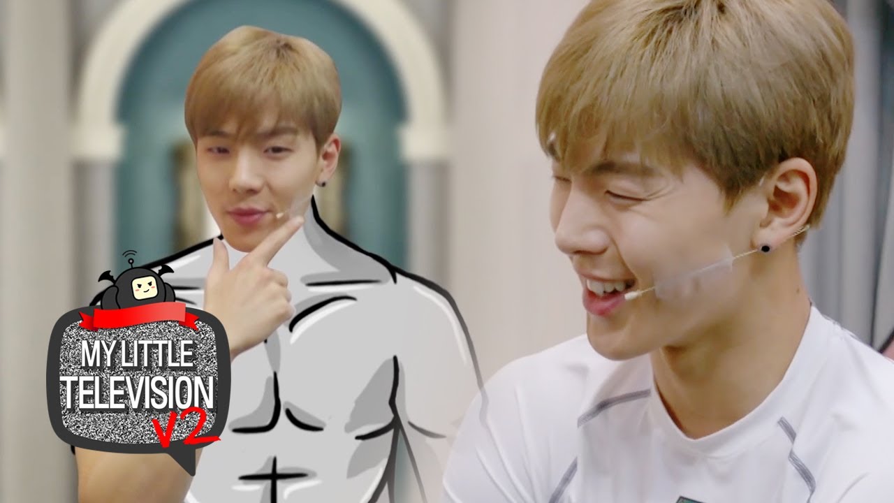 Shownu! Is this a Gym or Louvre Museum?! A Statue Escaped~ [My Little Television 2 Ep 1]