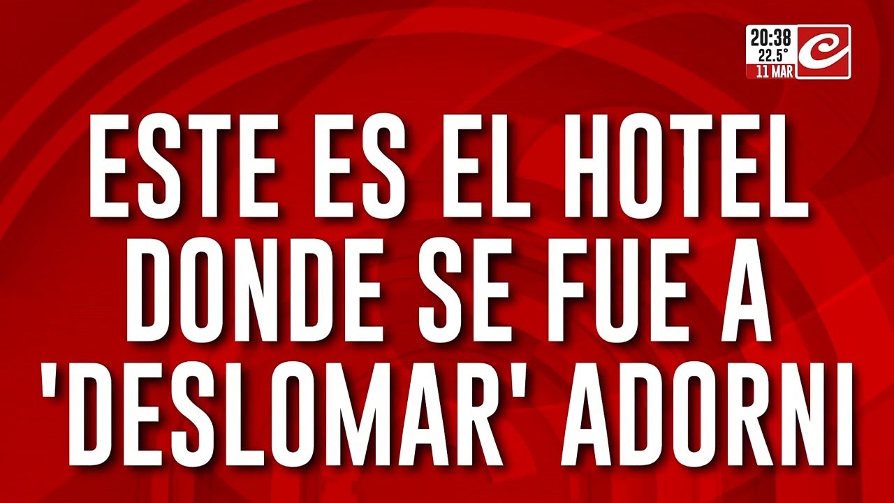 Este es el hotel donde se fue a 