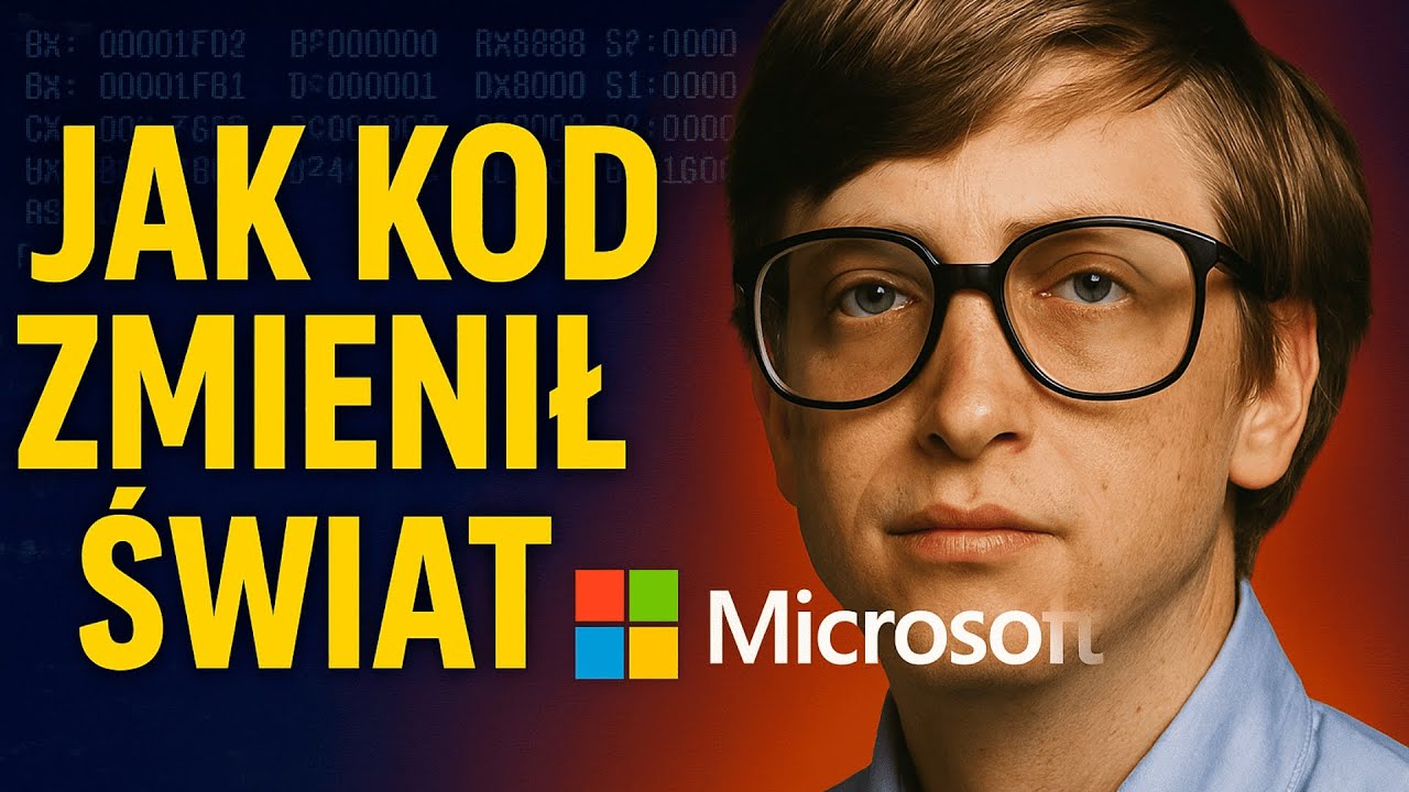 Nerd, który zmienił świat kodem | Historia Billa Gatesa i Microsoftu