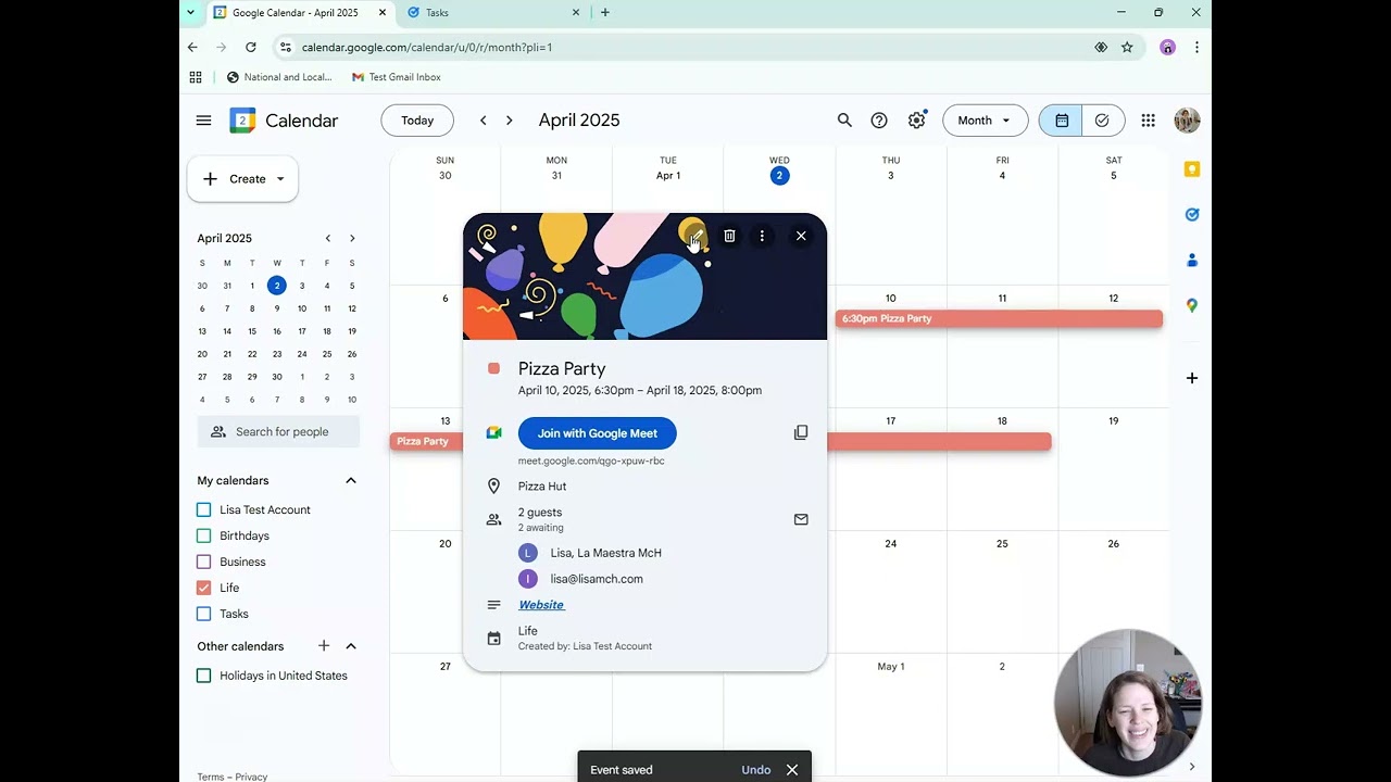 Google Calendar Events vs Google Tasks