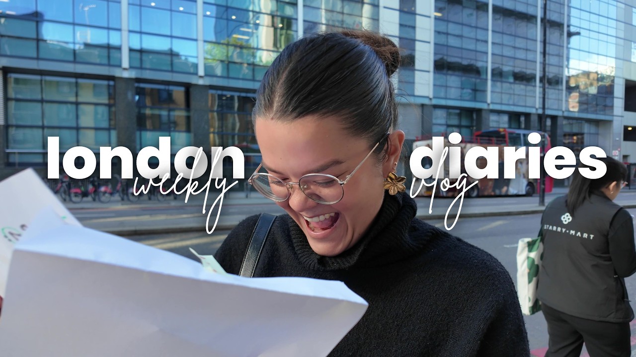 🇬🇧 UNE SEMAINE À LONDRES (je fête mon anniversaire) | london diaries  | vlog