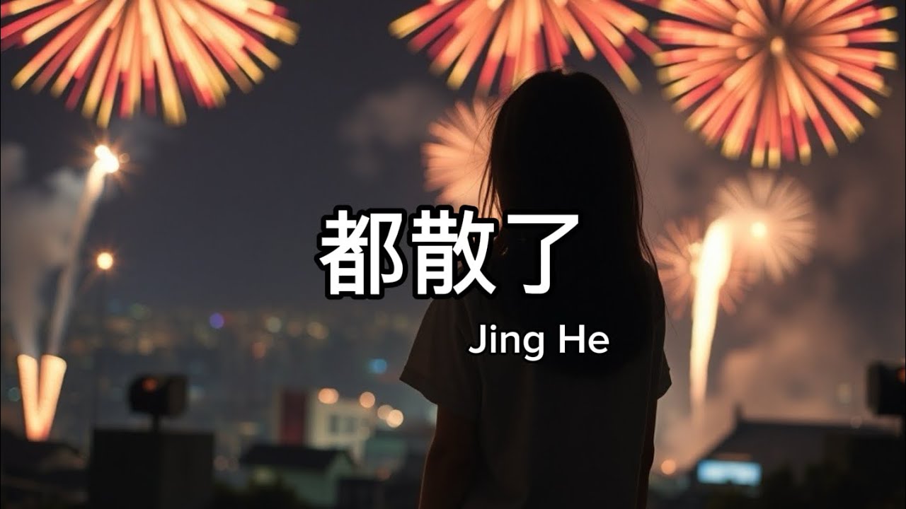 【伤感】Jing he - 《都散了》『你我都走远了，那些承诺像烟花 消失了』