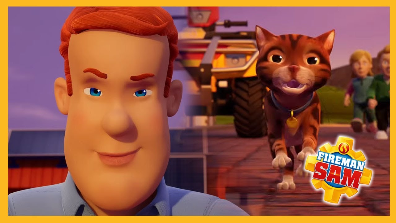 Catch the kitty! 🔥 Fireman Sam Season 13 Compilation