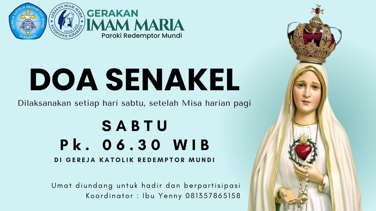 DOA SENAKEL | Sabtu, 28 Februari 2026 | 06.30 WIB